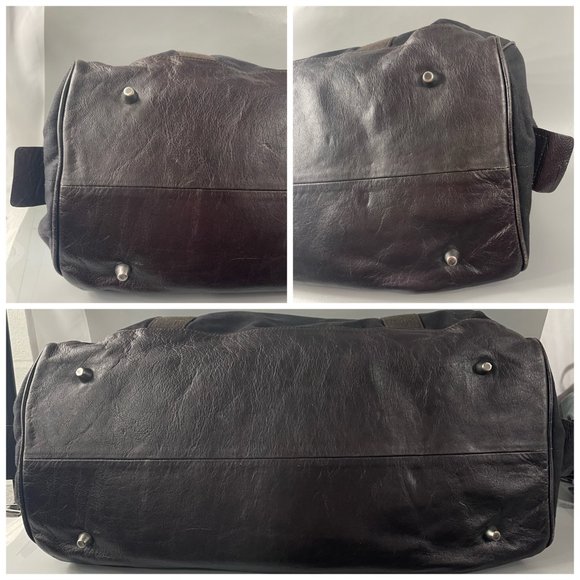 Penguin by Munsingwear Canvas/Leather Classic Weekender Overnight Duffel Bag - Picture 15 of 15